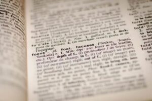 Patent words