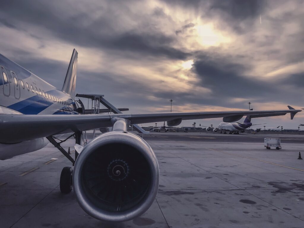 Do aircraft parts need to be patented abroad?